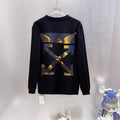Off White Caravaggio Painted Print Long-Sleeve T-Shirt