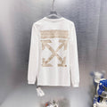 Off White Tape Arrow  Long-Sleeve T-Shirt