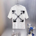 Off White Spray Paint Graffiti Arrows T-Shirt