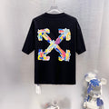 Off White Logo Print T-Shirt #9605
