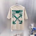 Off White Logo Print T-Shirt #9630