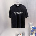 Off White Logo Print T-Shirt #9651