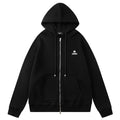 AMIRI logo detail zip up hoodie