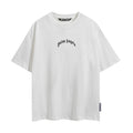 Palm Angels Curved-Logo T-Shirt