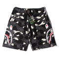 BAPE Glow City Camo Shark Sweat Shorts