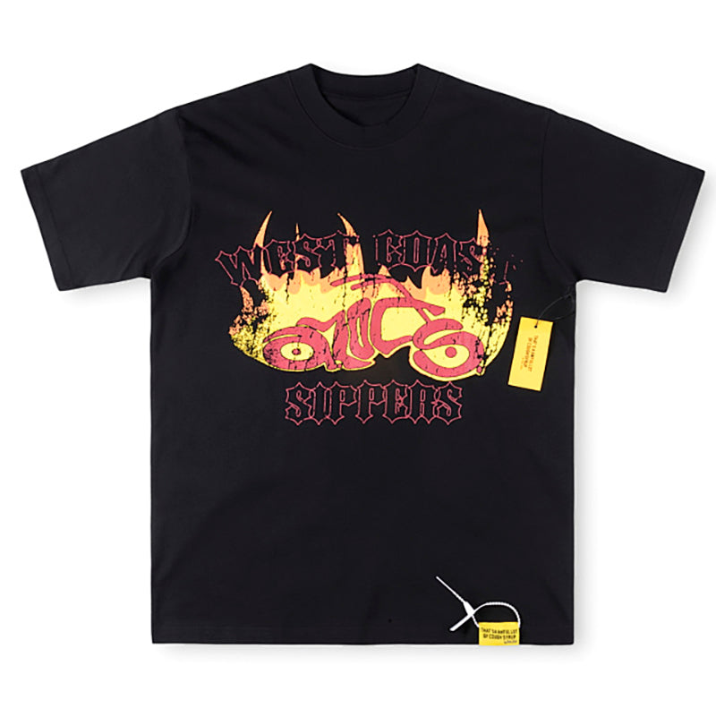 THAT'S A AWFUL LOT OF COUGH SYRUP Motorcycle Graphic Tee