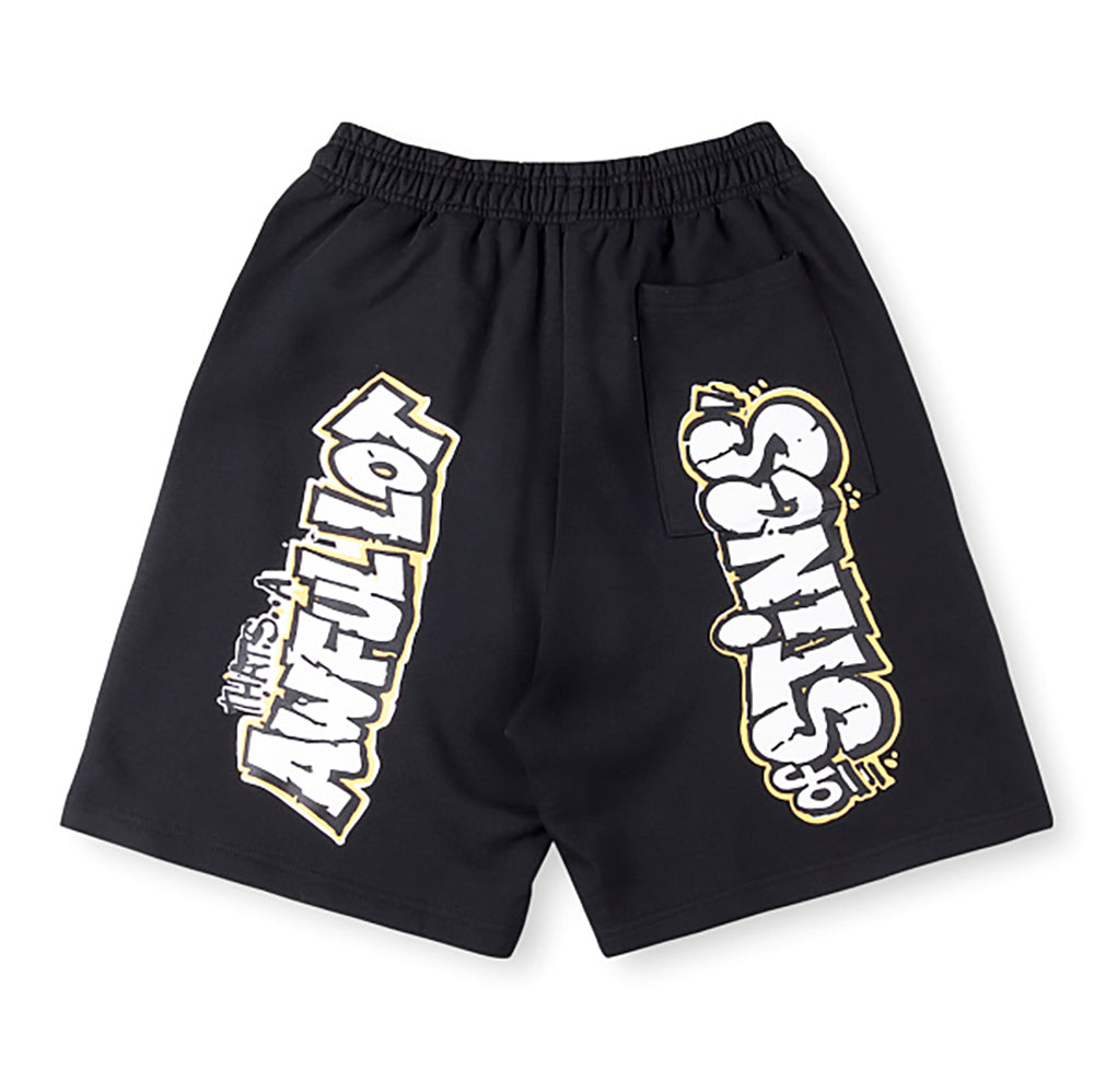 Cough Syrup Sweat Shorts black