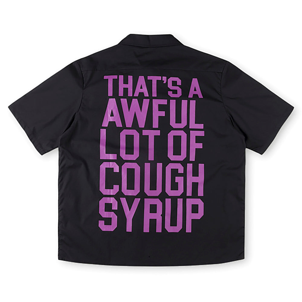 Cough Syrup Letter-logo Shirt