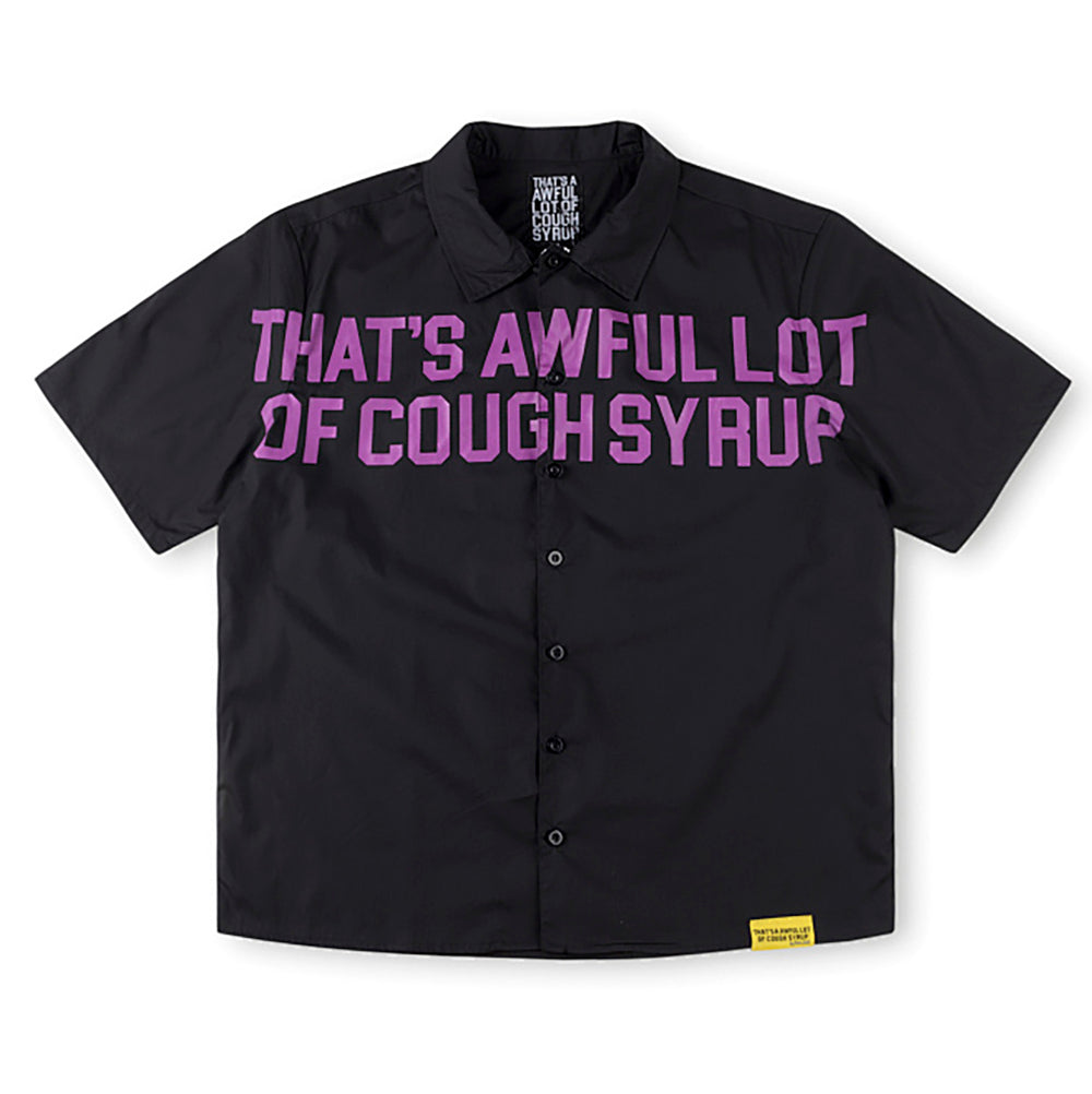 Cough Syrup Letter-logo Shirt