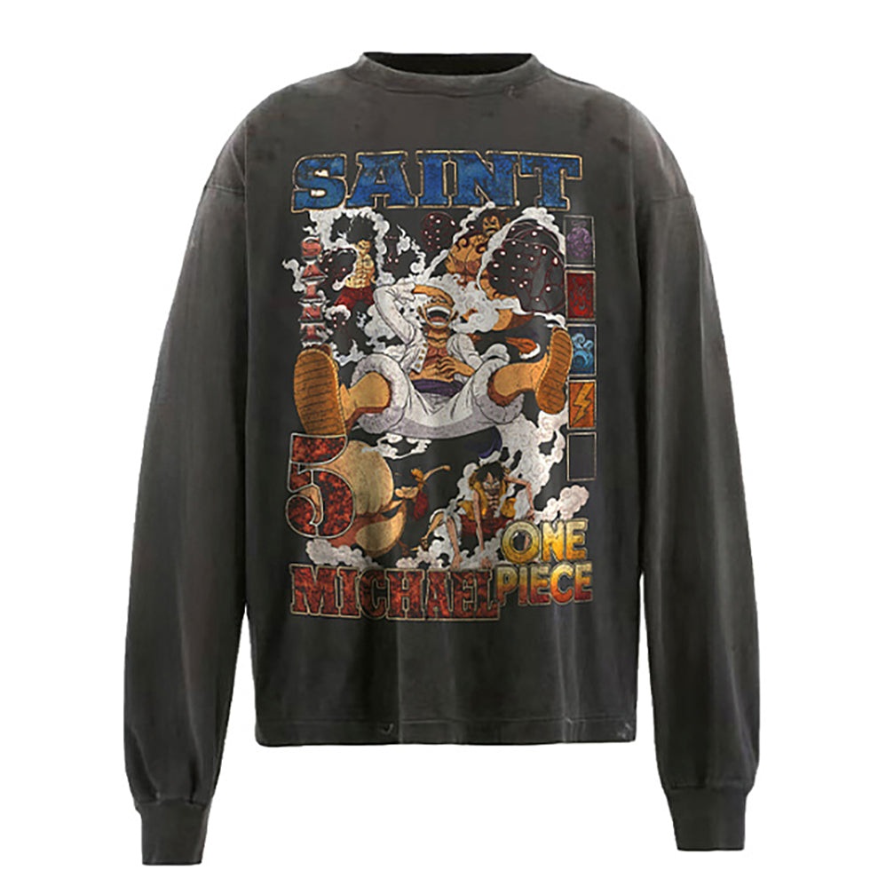 SAINT MICHAEL One Piece Cotton Long sleeve Tee