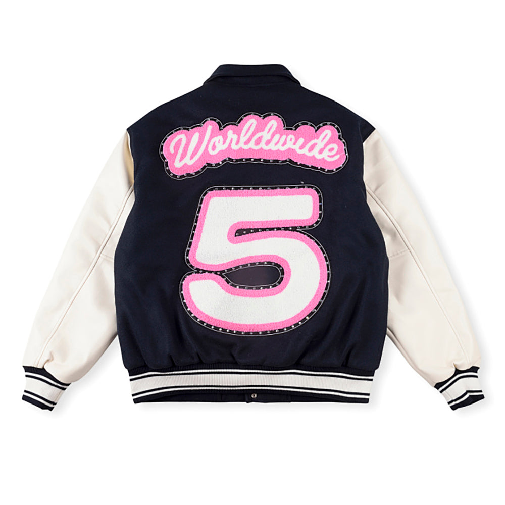 SP5DER Wool Varsity Jacket