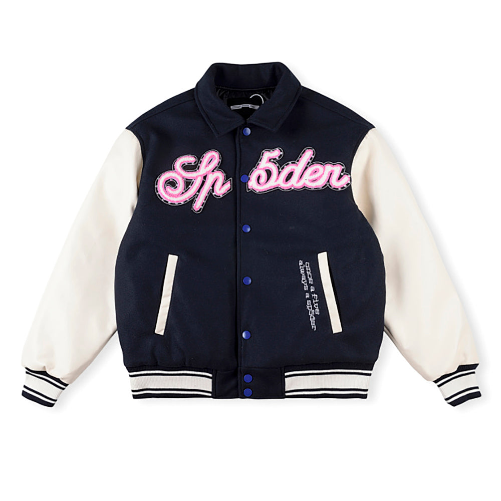 SP5DER Wool Varsity Jacket