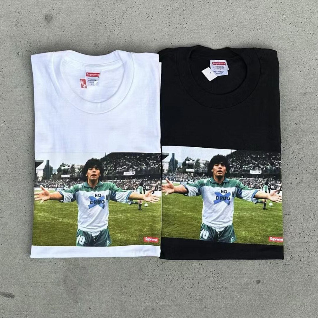 Supreme Maradona Print T-Shirt