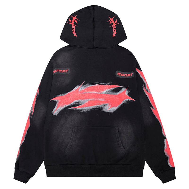 Hellstar Motion Blur Hoodie