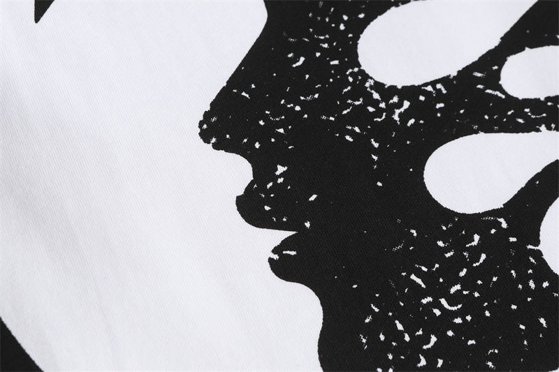 HELLSTAR Classic Lettering Rhinestone T-Shirt