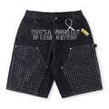 Cough Syrup Denim Shorts