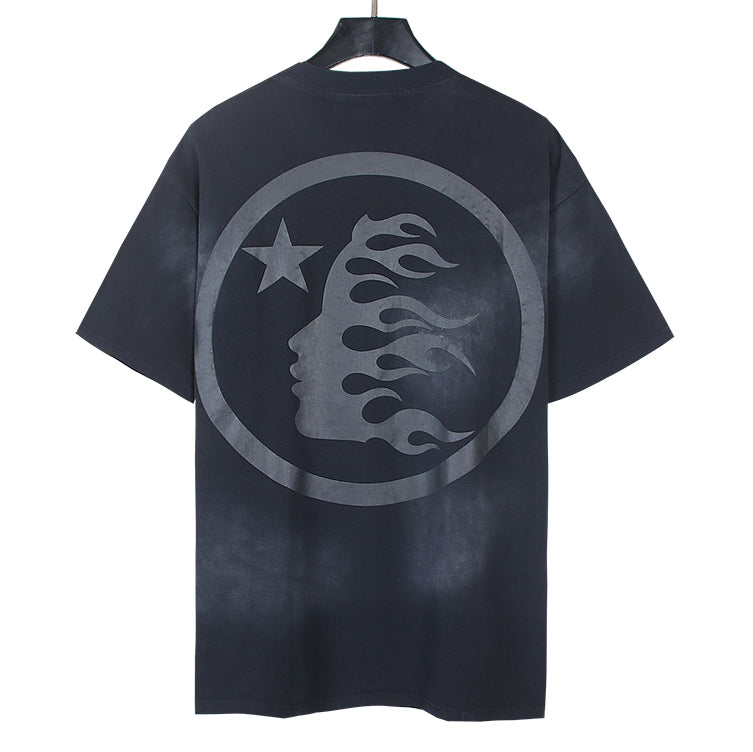 HELLSTAR Washed Old Rhinestone T-shirt