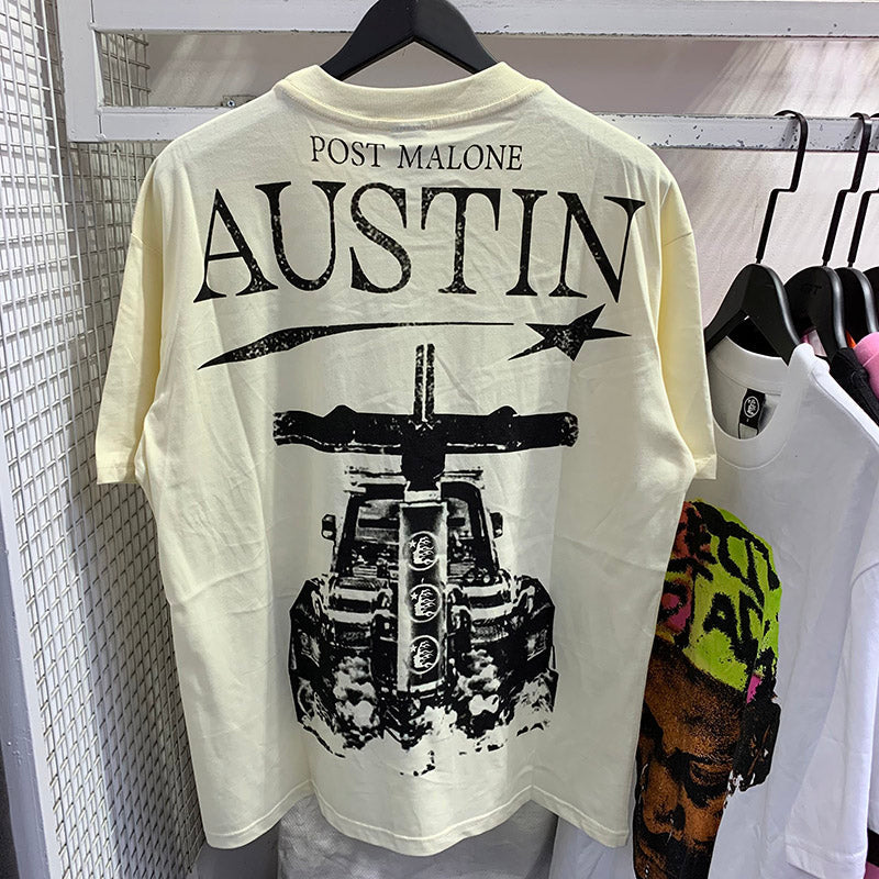 Hellstar Studios x Post Malone Austin Short Sleeve Tee