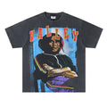 Washed Distressed Rhinestone T-shirt