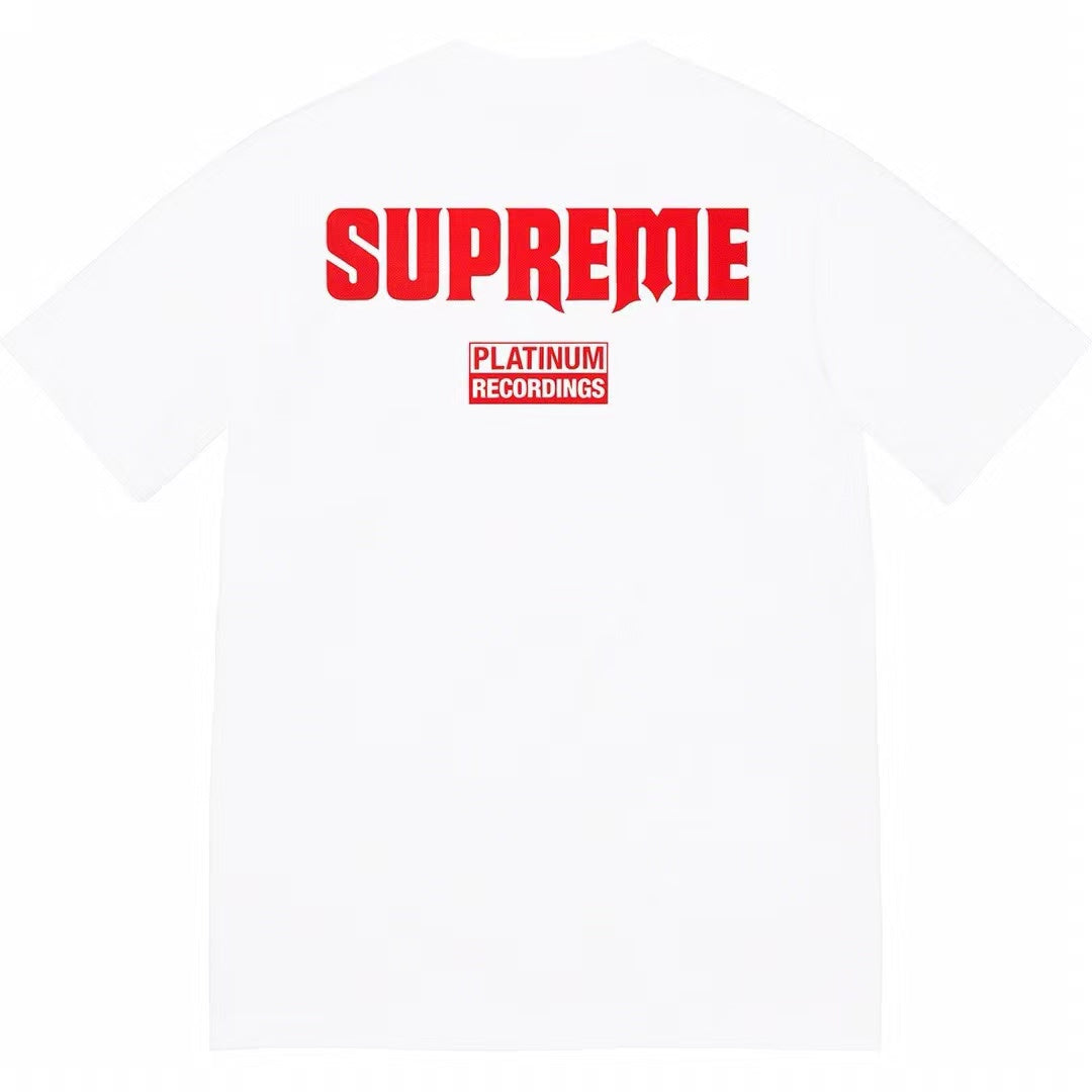 Supreme Letter Print T-Shirt