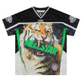 Hellstar Tiger Print Mesh Jersey
