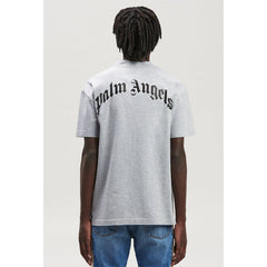 Palm Angels Bear Curved Logo T-Shirt