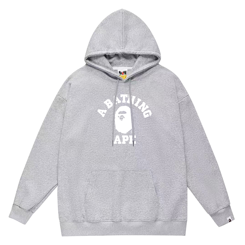 BAPE Ape Head Letter Pattern Print Hoodie