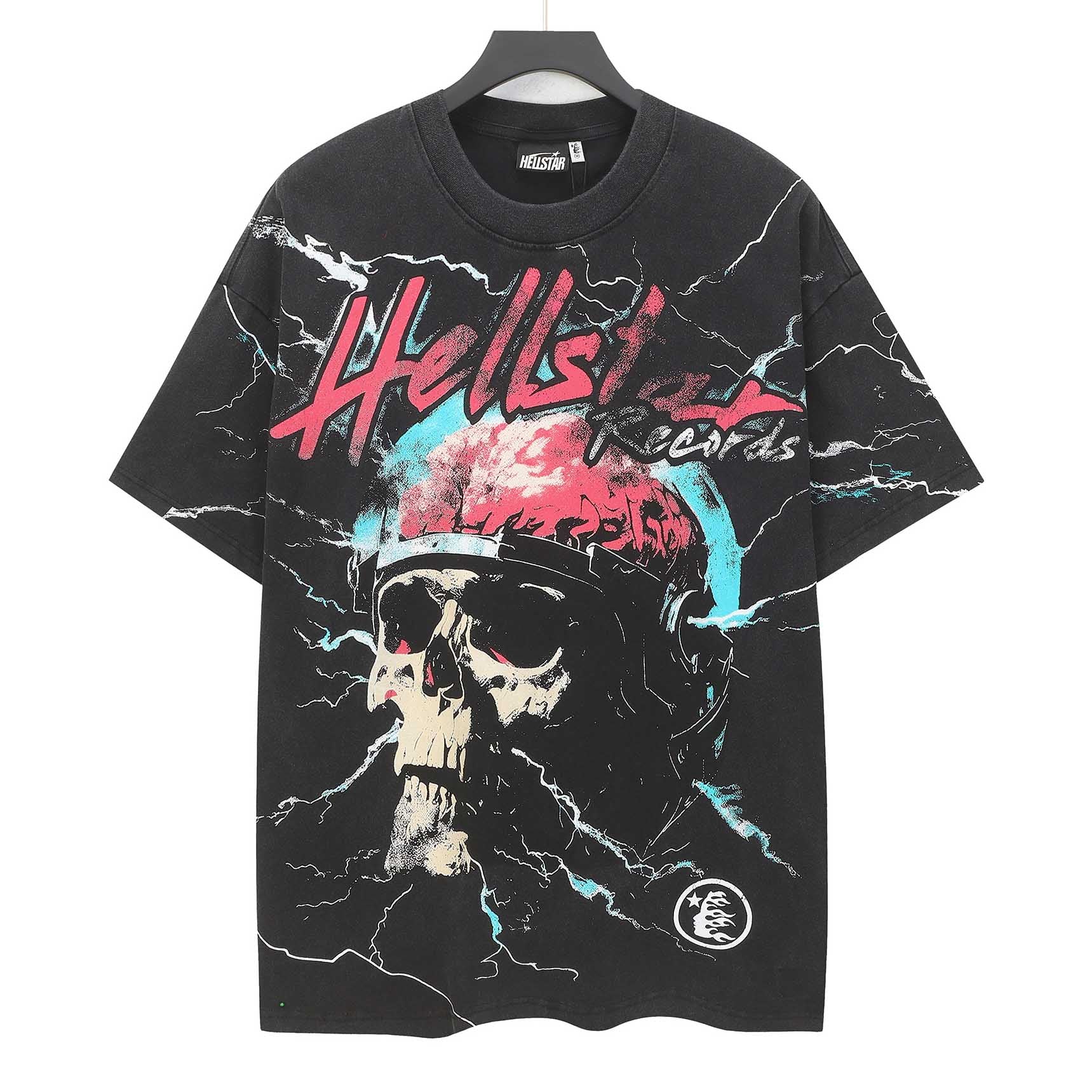 HELLSTAR SATAN Pattern T-Shirt