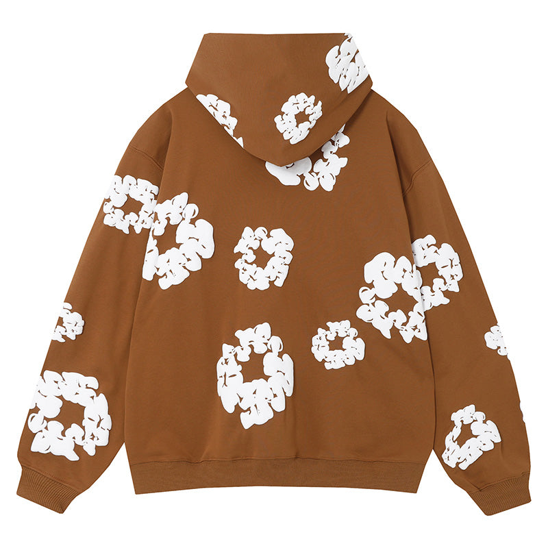 Denim Tears The Cotton Wreath Hoodie Brown