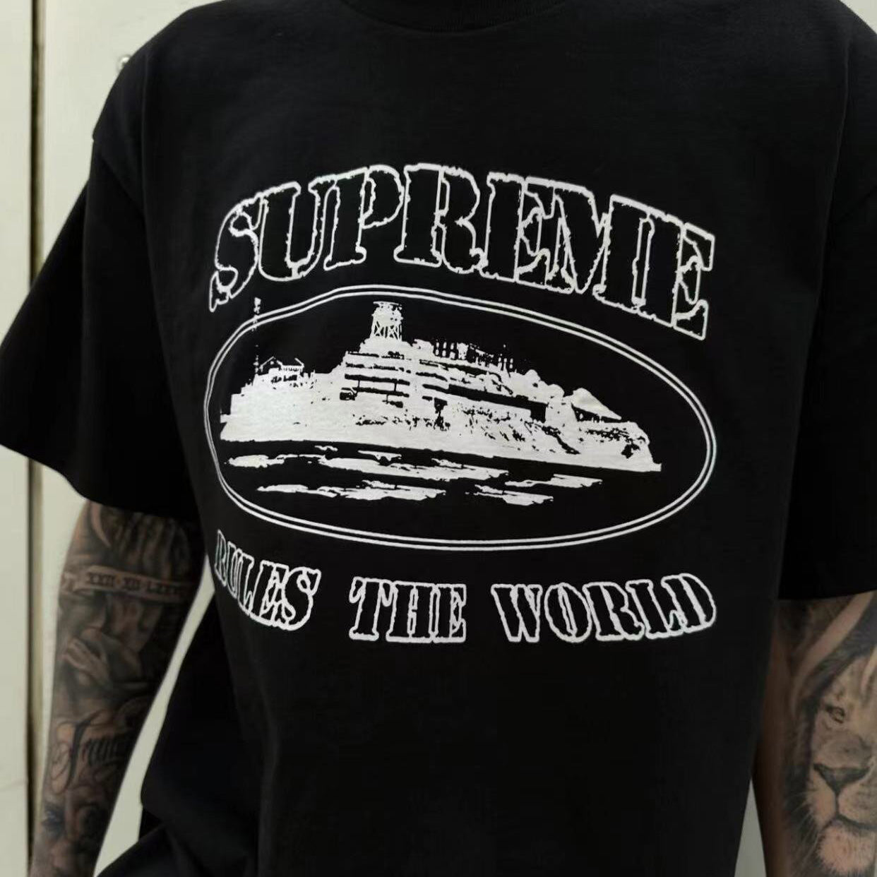 Supreme Island Print T-Shirt