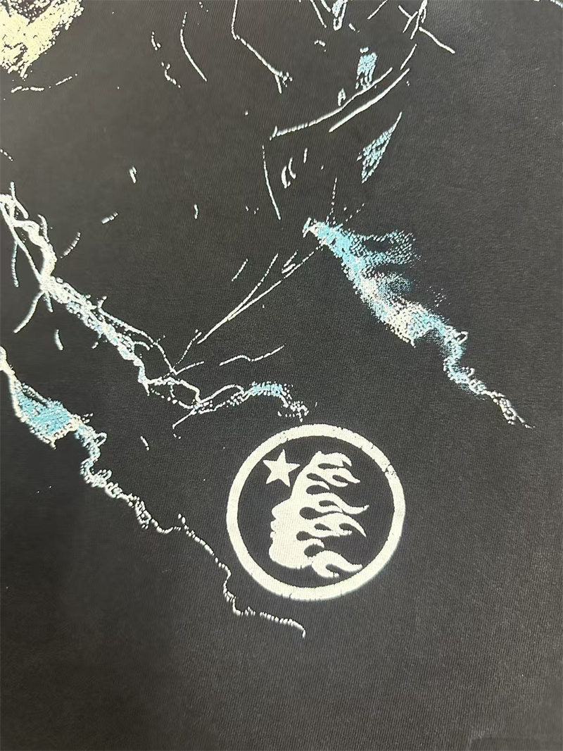 HELLSTAR SATAN Pattern T-Shirt