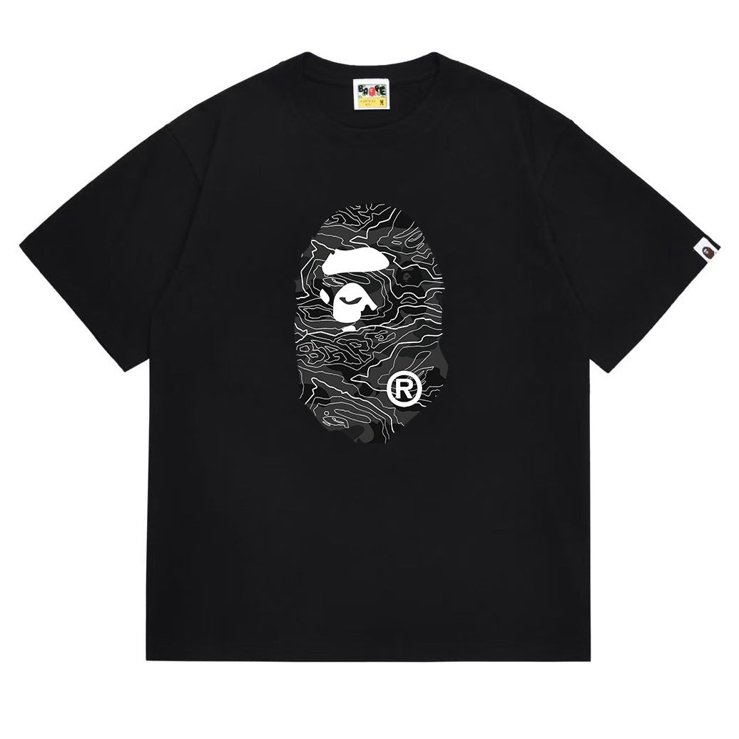BAPE Ape Head Printed Tee