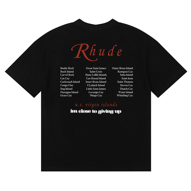 RHUDE USVI Regatta Tour Tee