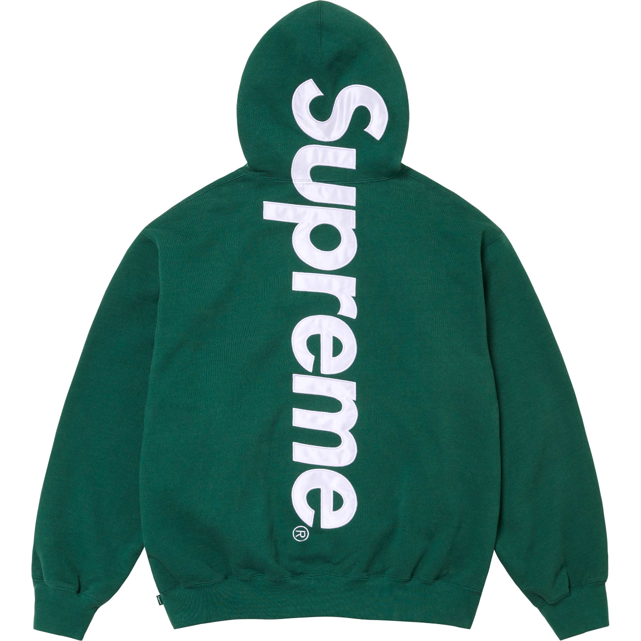 SUPREME FW23 WEEK8 SATIN APPLIQUE HOODIE