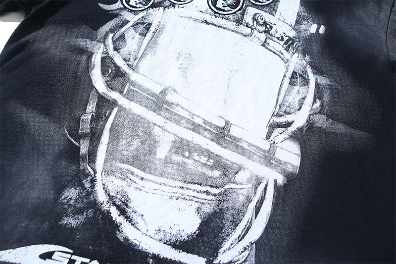 HELLSTAR Washed Old NO T-shirt