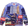 Supreme Skyline Sequin Long Sleeve T-Shirt