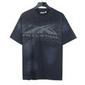 HELLSTAR Washed Old Rhinestone T-shirt