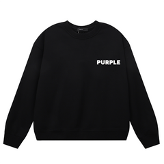 Purple Brand Logo Printed Sweatshirts