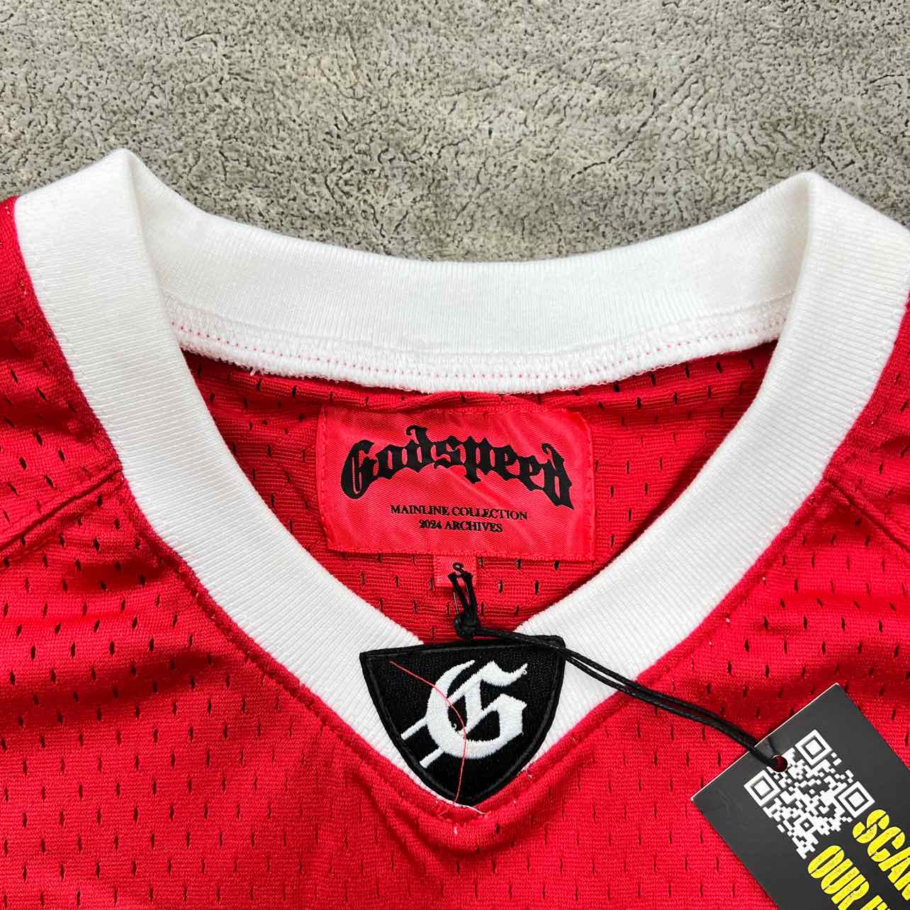 Godspeed Jersey "TD" Red