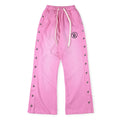 Hellstar Mirror Face Sweatpants pink