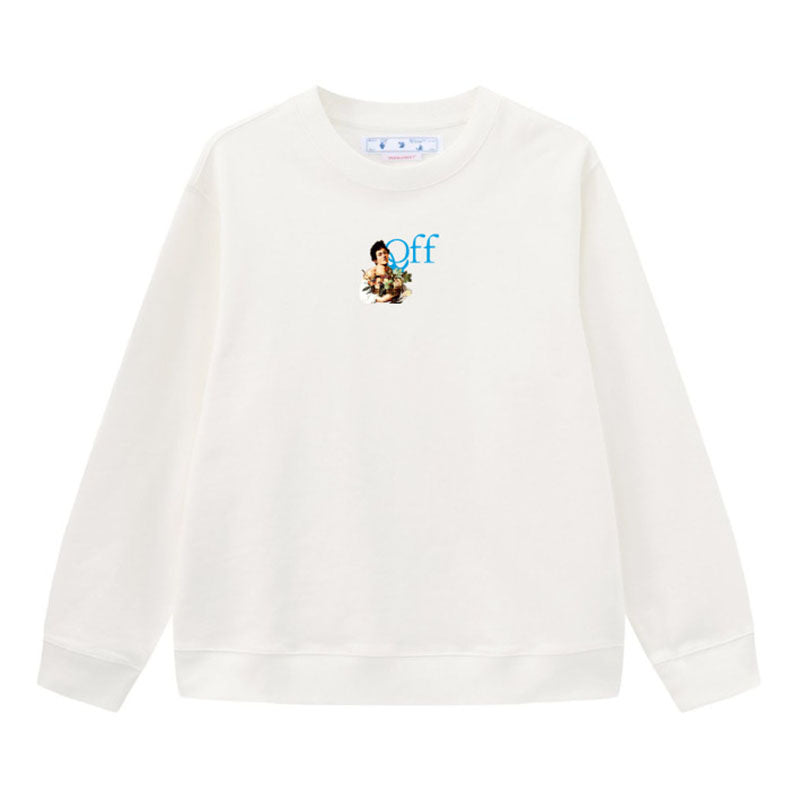 Off White Caravaggio Boy Marker Slim Sweatshirts