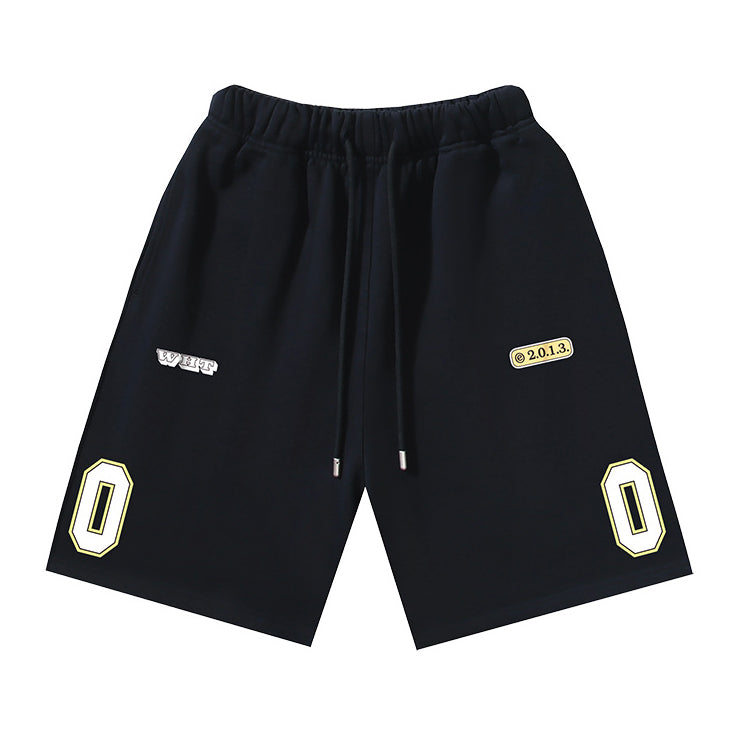 Letter Pattern Shorts