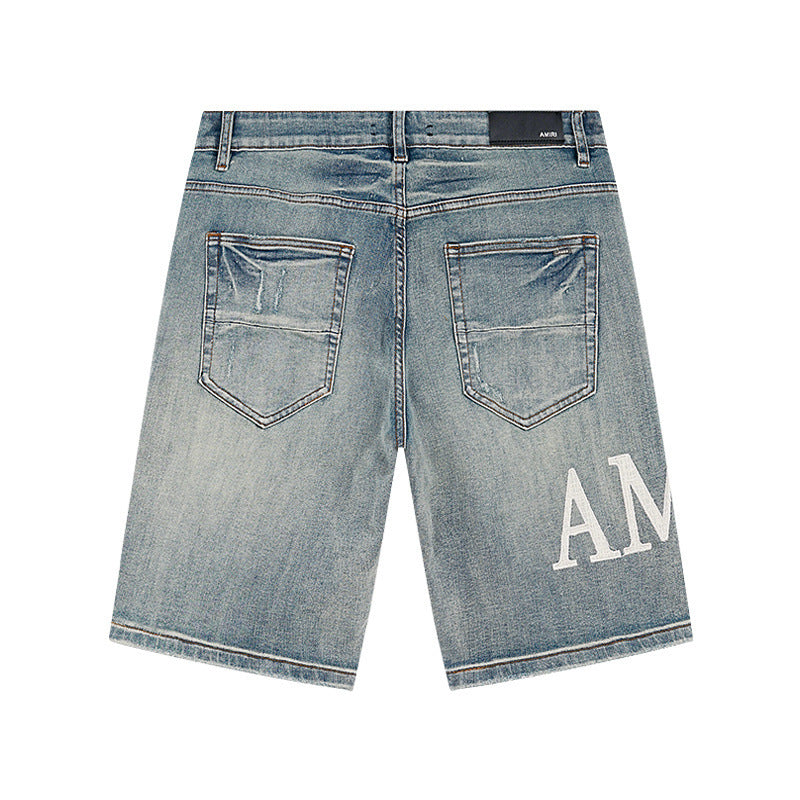 Denim Shorts #MR-AM608
