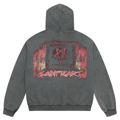 SAINT MICHAEL Graphic Printing Hoodies