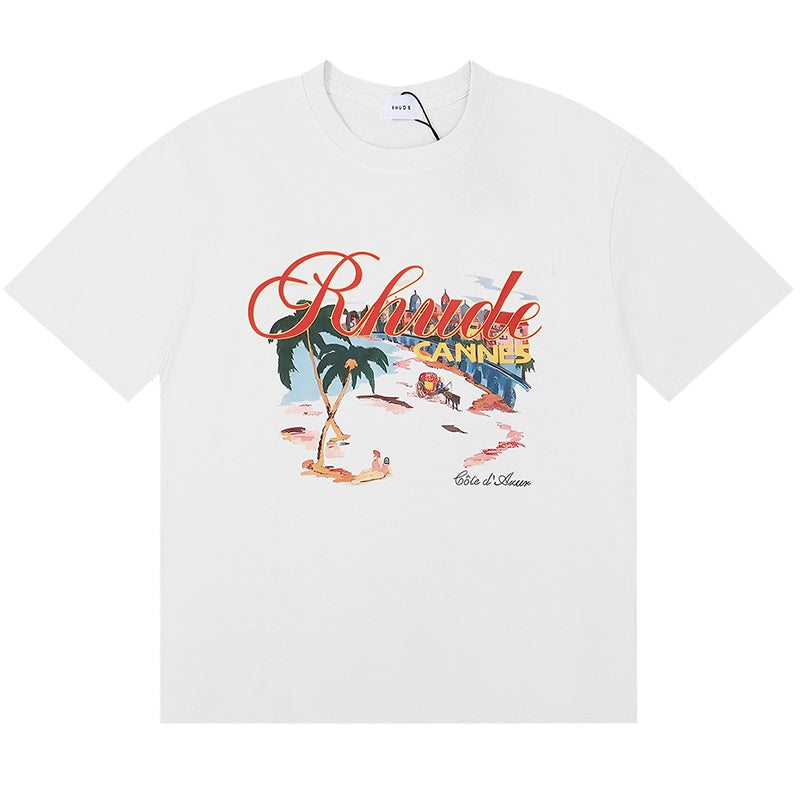 RHUDE Cannes Beach T-shirt