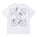 OFF WHITE Scissors Pattern T-shirt