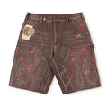 Hellstar Capsule 11 Studded Double Knee Carpenter Shorts