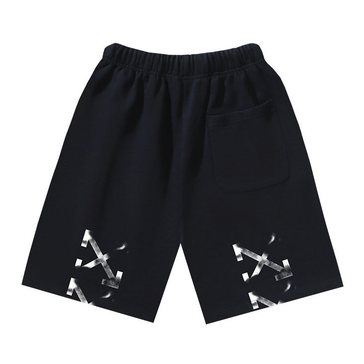 Letter Pattern Shorts