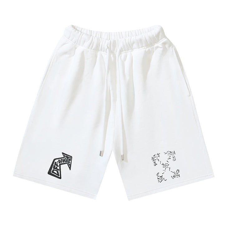 Letter Pattern Shorts