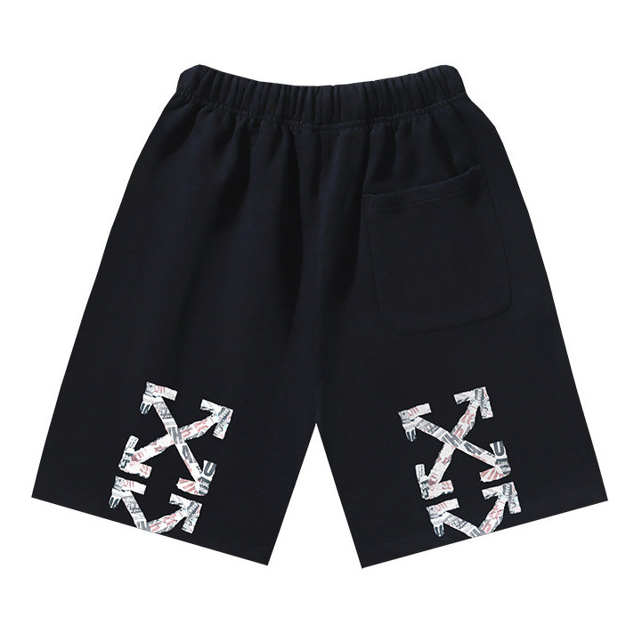 Letter Pattern Shorts